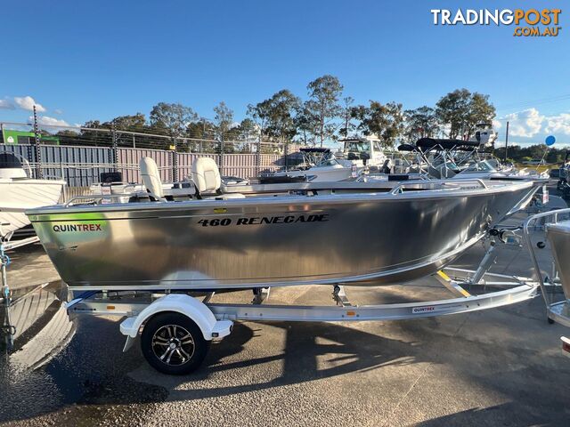 Quintrex 460 Renegade TS + Yamaha F70HP - In Stock Now