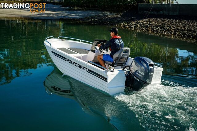 Polycraft 410 Challenger Side Console + Yamaha F40hp 4-Stroke - PACK 1 FOR SALE - photo 3 of 24