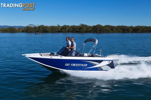 New Quintrex 510 Freestyler Pro Pack with a F 115  YAMAHA fitted