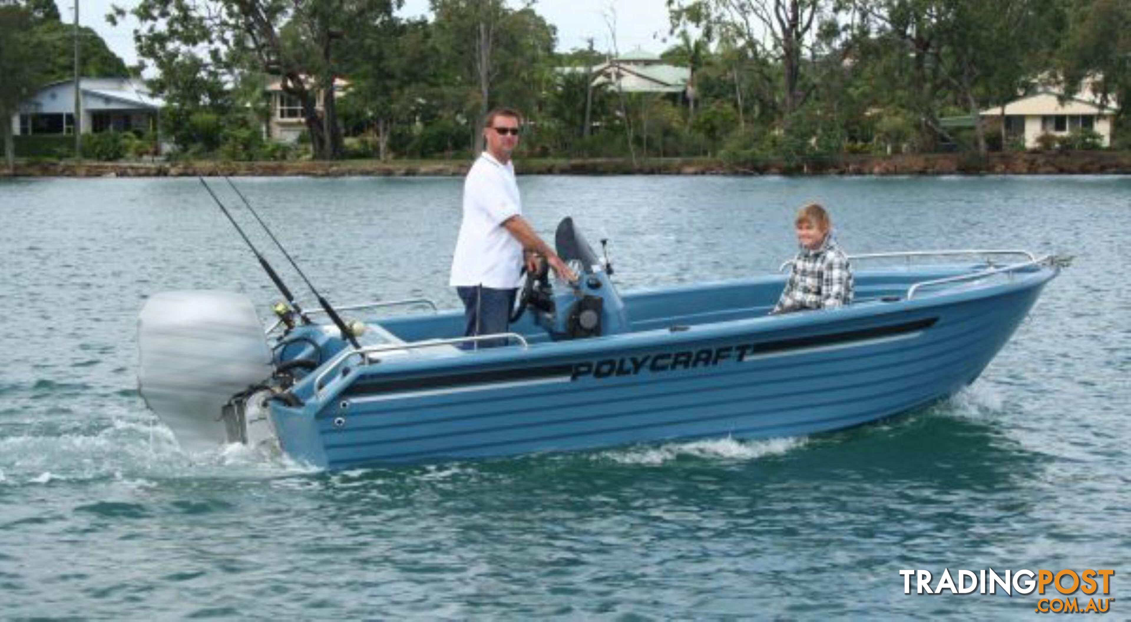 Polycraft 480 Brumby Centre/Rear Console + Yamaha F75hp 4-Stroke - Pack 3 for sale online prices