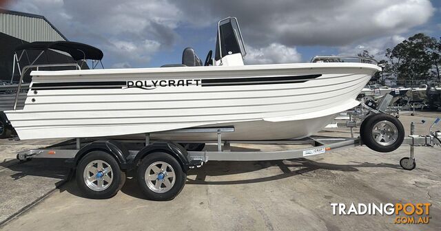 Polycraft 530 Warrior Centre Console + Yamaha 115HP