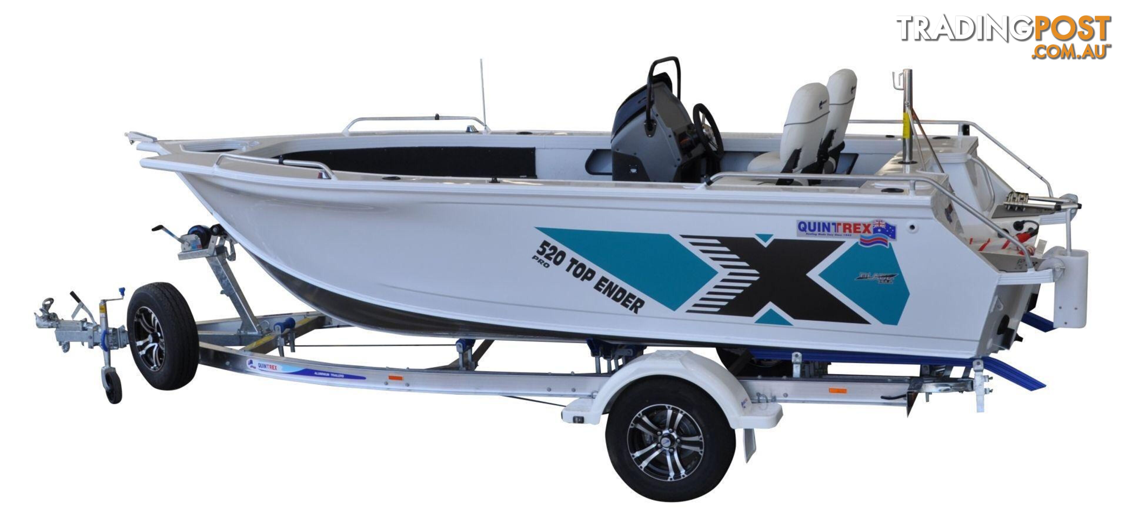 Quintrex 520 Top Ender PRO + Yamaha F115hp 4-Stroke - PRO Pack for sale online prices