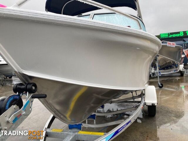 Quintrex 430 Fishabout + Yamaha F60hp 4-Stroke - Pack 3 for sale online prices