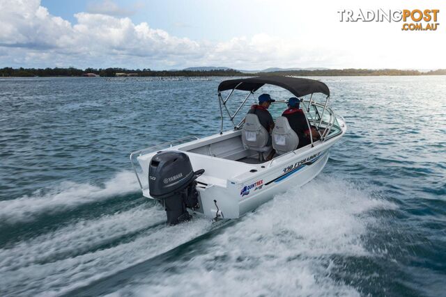 Quintrex 430 Fishabout + Yamaha F60hp 4-Stroke - Pack 3 for sale online prices