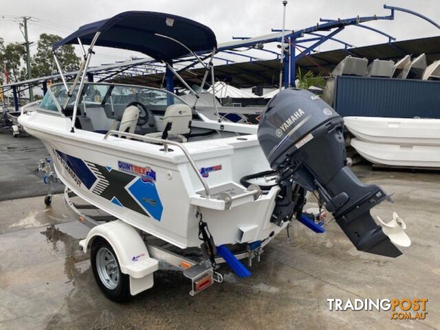 Quintrex 430 Fishabout + Yamaha F60hp 4-Stroke - Pack 3 for sale online prices