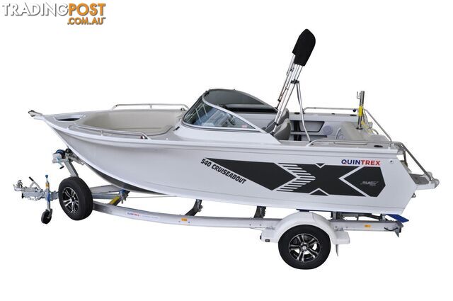 Quintrex 540 Cruiseabout + Yamaha F130hp 4-Stroke - Pack 4 for sale online prices