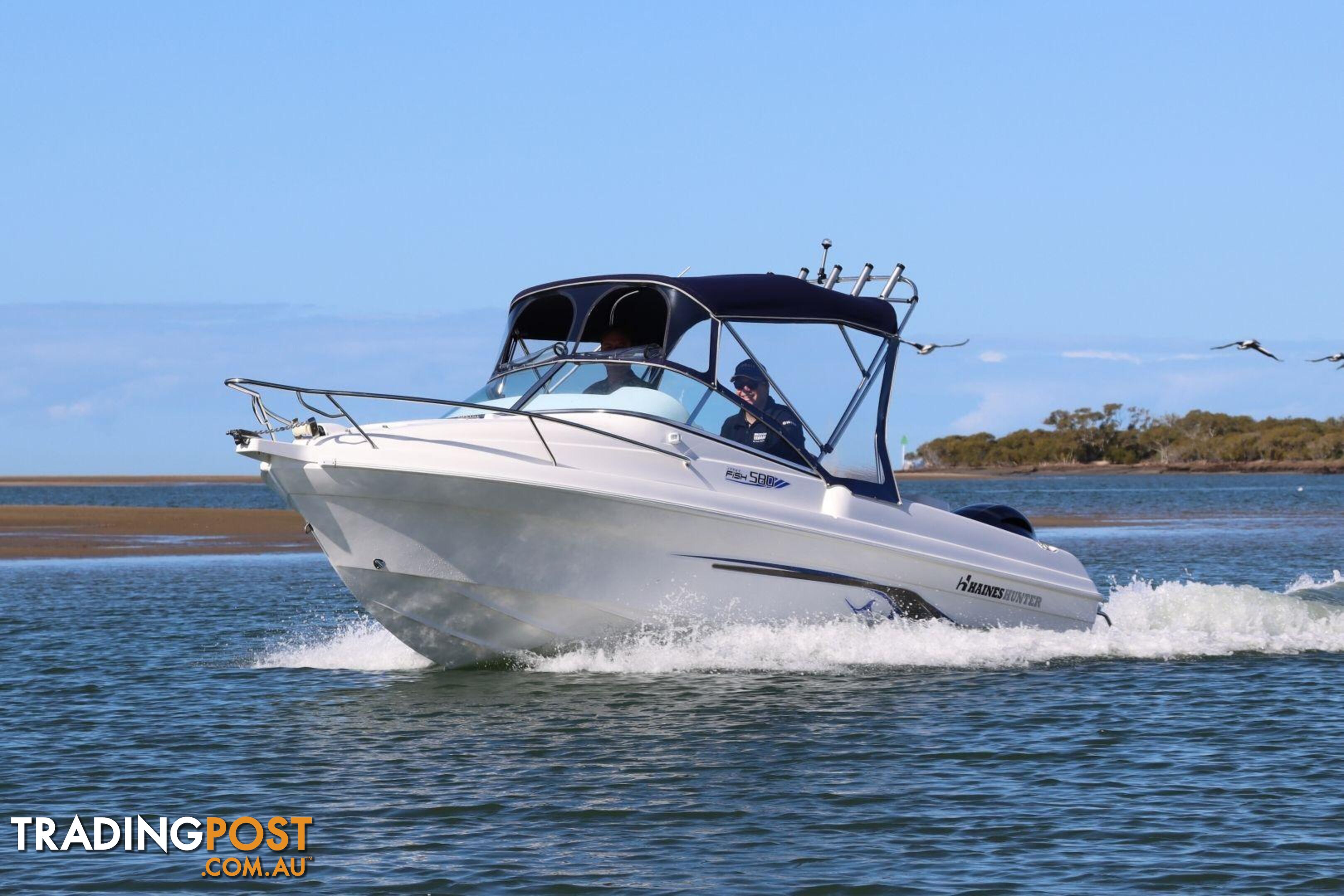 Haines Hunter 580 Sport Fish + Yamaha F130hp 4-Stroke - Pack 1 for sale online prices