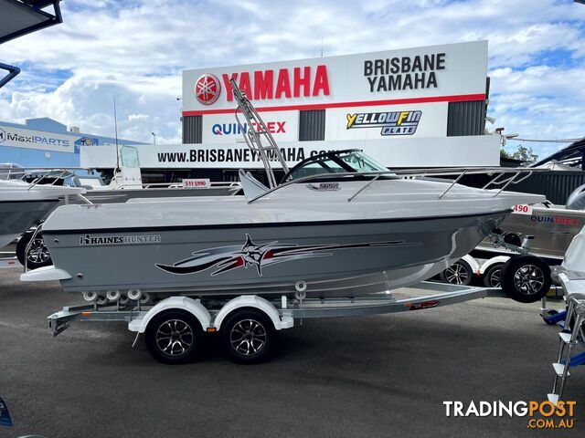 Haines Hunter 565R + Yamaha F150hp 4-Stroke - STOCK BOAT AVAILABLE NOW!