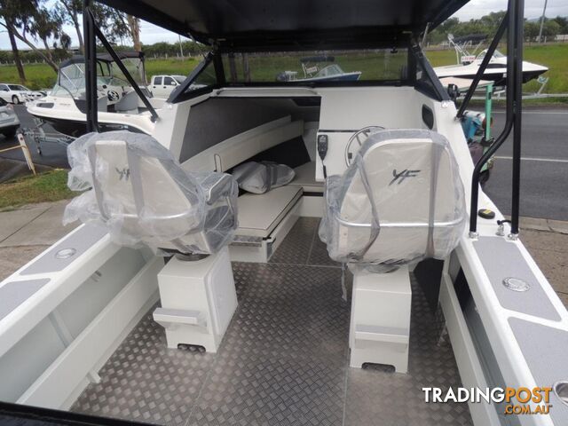 Yellowfin 5800 Folding Hard Top + Yamaha F130hp 4-Stroke - Pack 2 for sale online prices