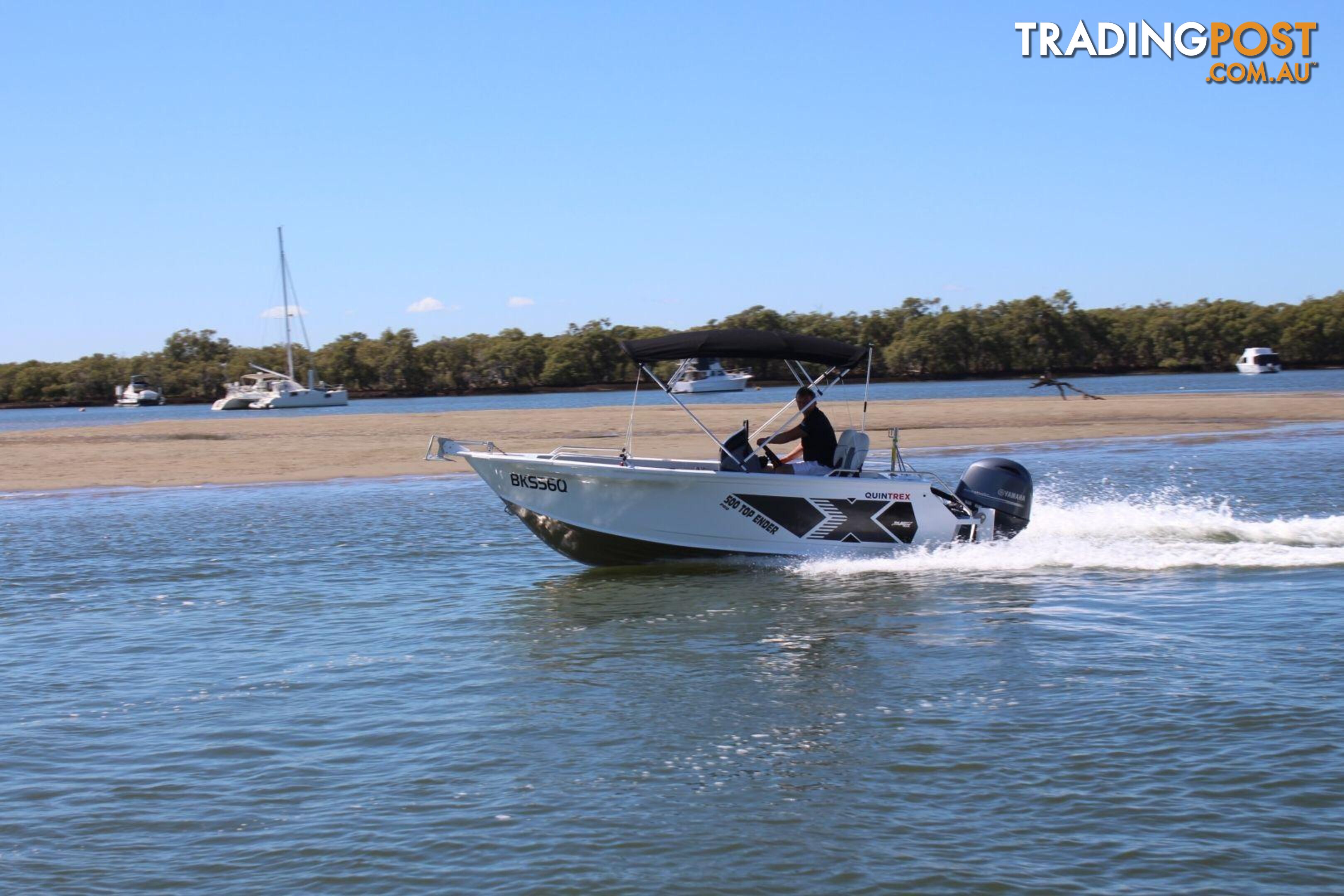 Quintrex 500 Top Ender + Yamaha F90hp 4-Stroke - Pack 2 for sale online prices