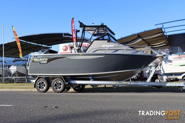 Yellowfin 6200 Folding Hard Top + Yamaha F175hp 4-Stroke - Platinum Pack for sale online prices