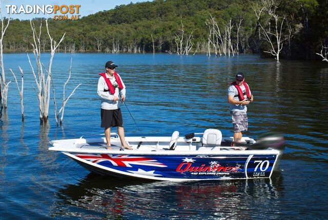 Quintrex F440 Explorer Trophy Side Console + Yamaha F50hp 4-Stroke - Pack 1 for sale online prices