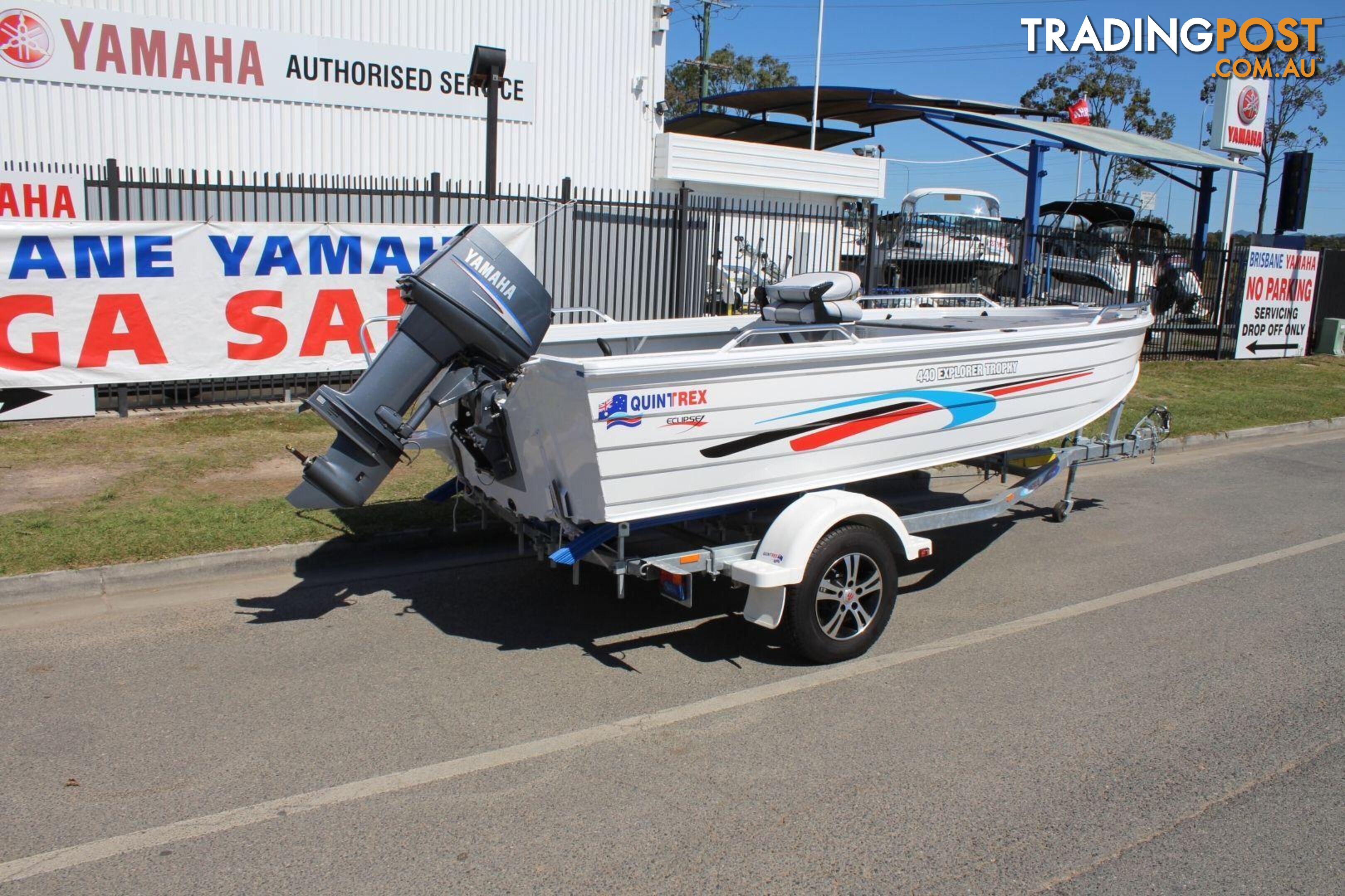 Quintrex F440 Explorer Trophy Side Console + Yamaha F50hp 4-Stroke - Pack 1 for sale online prices