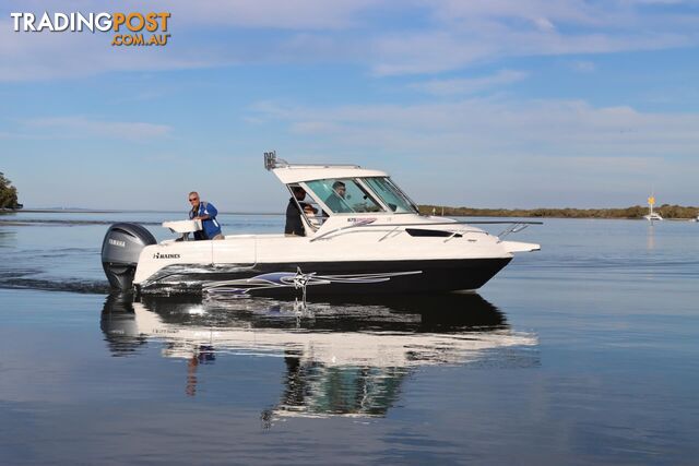 Haines Hunter 675 Offshore Hard Top Enclosed Cab + Yamaha F300 HP 4-Stroke for sale online prices