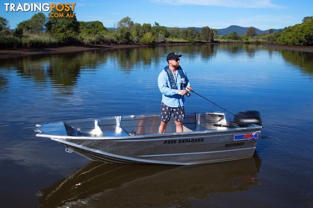 Quintrex F350 Outback Explorer + Yamaha F15hp - PACK 1 FOR SALE