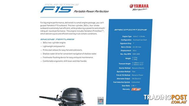 Quintrex F350 Outback Explorer + Yamaha F15hp - PACK 1 FOR SALE - photo 4 of 18
