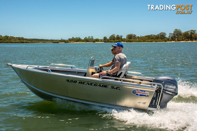 Quintrex 420 Renegade SC(Side Console) + Yamaha F50hp 4-Stroke - Pack 2 for sale online prices