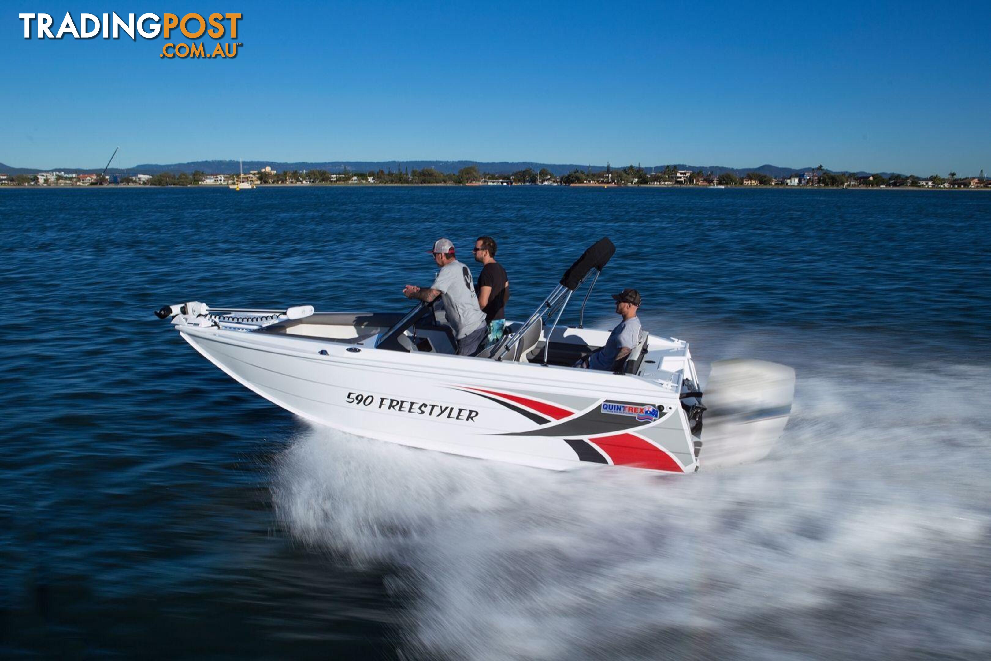 Quintrex 590 Freestyler + Yamaha F150hp 4-Stroke - Pack 2 for sale online prices