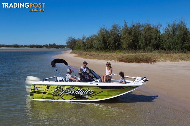 Quintrex 550 Freestyler + Yamaha F115hp - PACK 1 FOR SALE