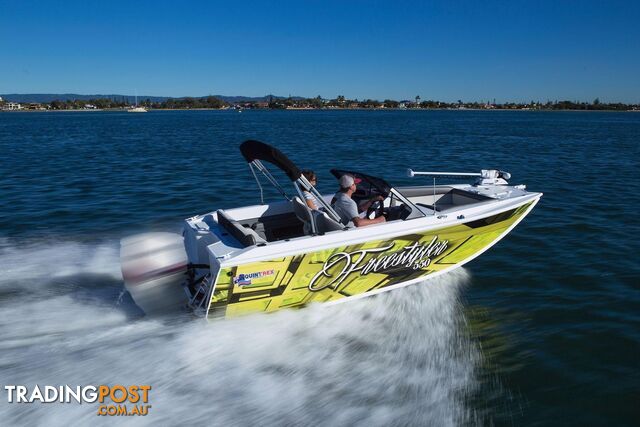 Quintrex 550 Freestyler + Yamaha F130hp 4-Stroke - Pack 1 for sale online prices