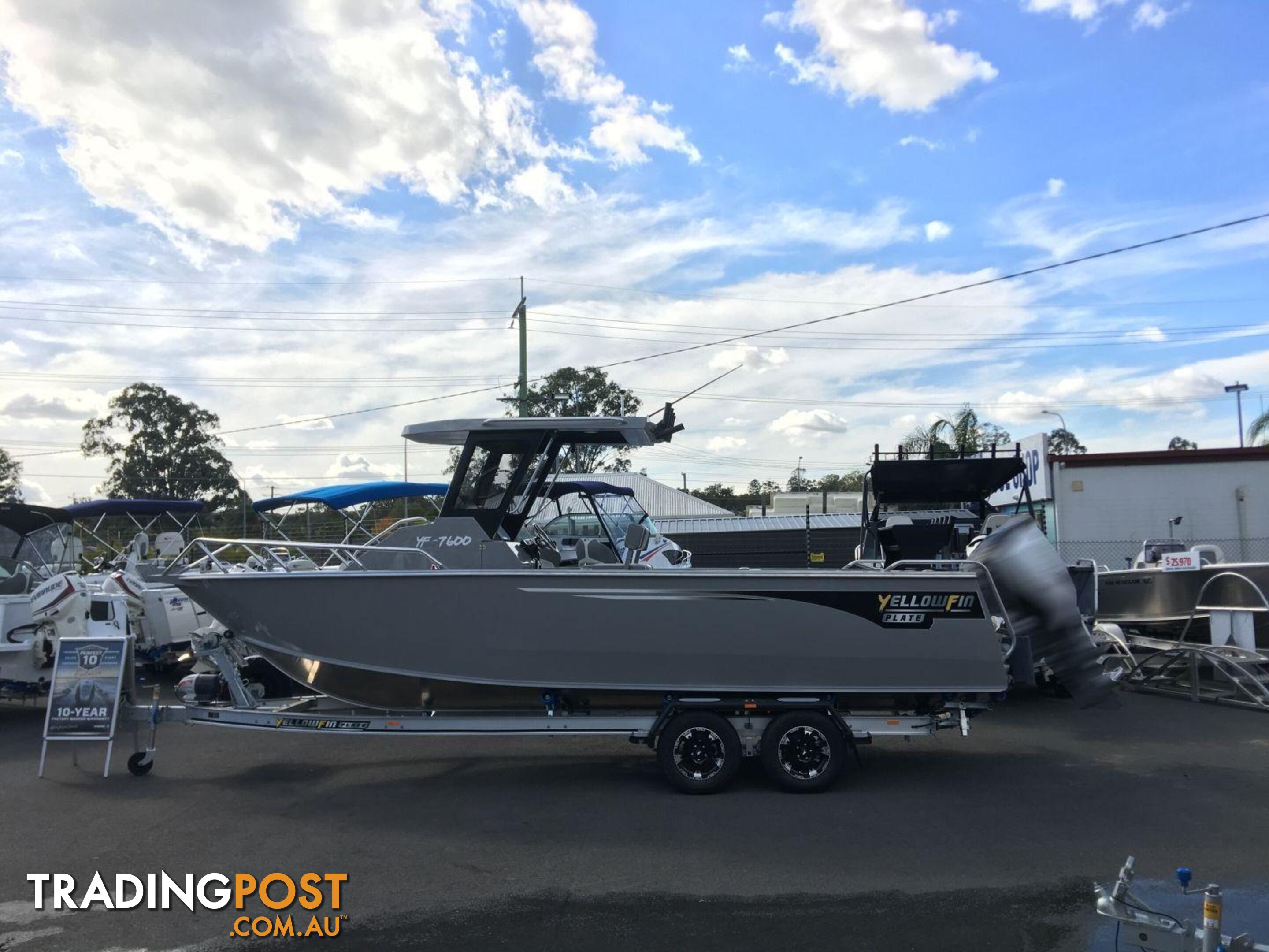 Yellowfin 7600 Centre Cabin + Yamaha F225hp 4-Stroke - Pack 1 for sale online prices