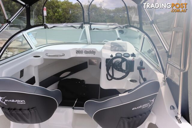 2024 EVOLUTION 500 CUDDY WITH 90HP YAMAHA FOURSTROKE FOR SALE