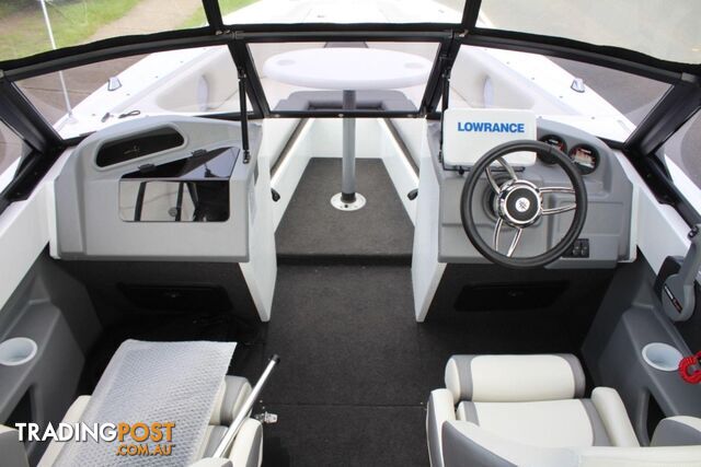 Quintrex 590 Freestyler + Yamaha F150hp 4-Stroke - Wake Tower Pack  for sale online prices