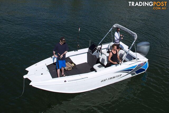 Quintrex 630 Frontier SC + Yamaha F150hp 4-Stroke - Pack 1 for sale online prices