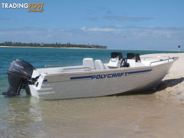 Polycraft 450 Drifter Frontrunner Bowrider + Yamaha F60hp 4-Stroke - Pack 3 for sale online prices