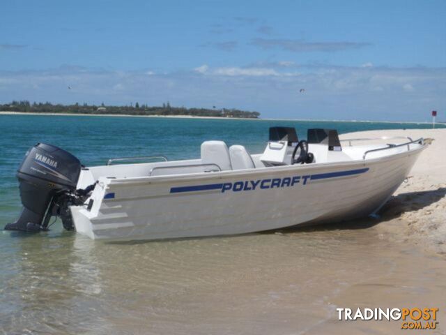 Polycraft 450 Drifter Frontrunner Bowrider + Yamaha F60hp 4-Stroke - PACK 3 FOR...