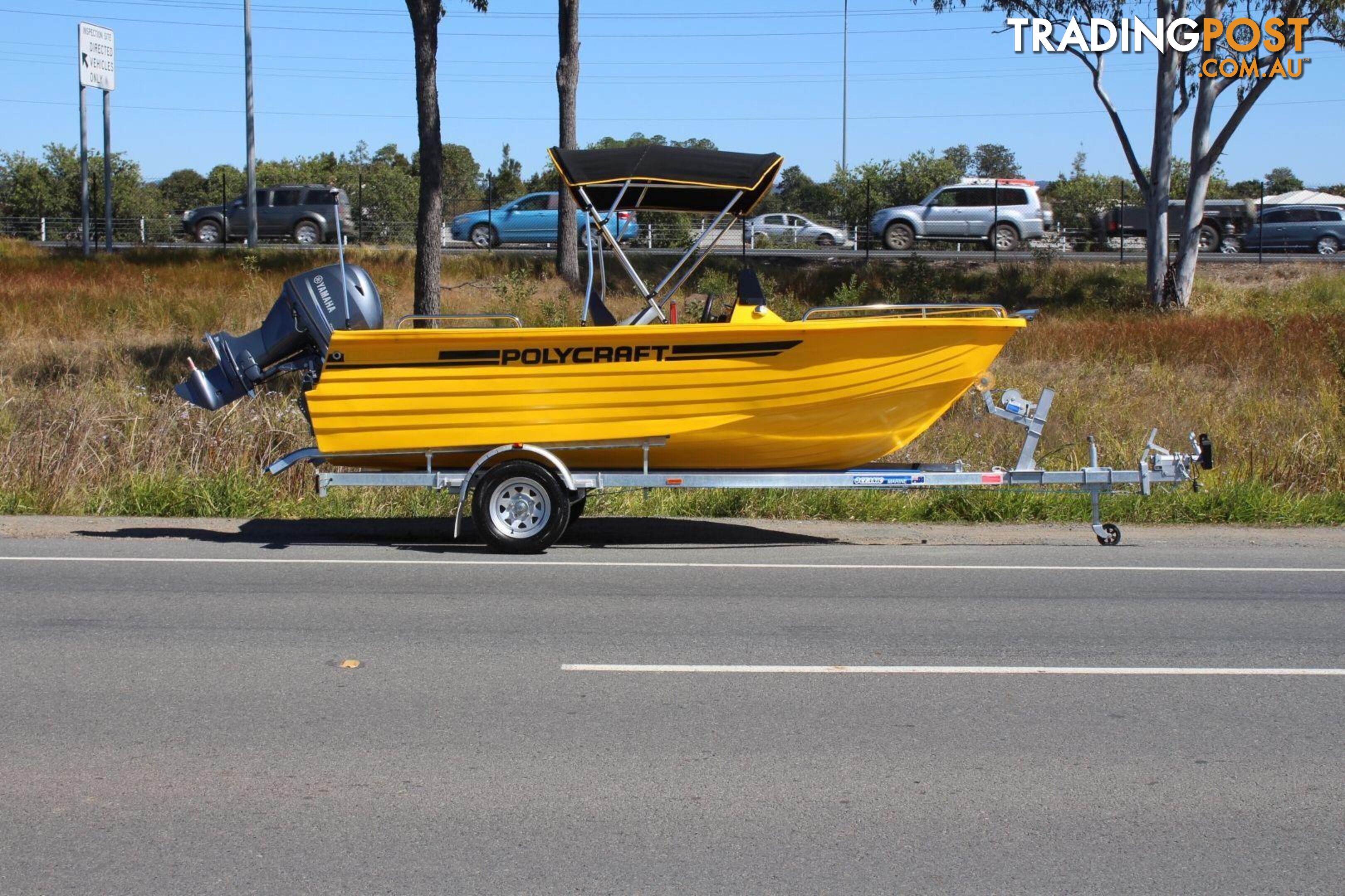 Polycraft 450 Drifter Frontrunner Bowrider + Yamaha F60hp 4-Stroke - Pack 3 for sale online prices