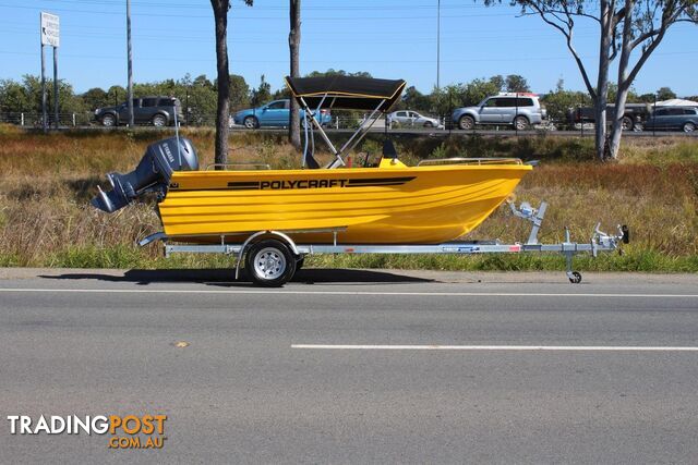 Polycraft 450 Drifter Frontrunner Bowrider + Yamaha F60hp 4-Stroke - Pack 3 for sale online prices