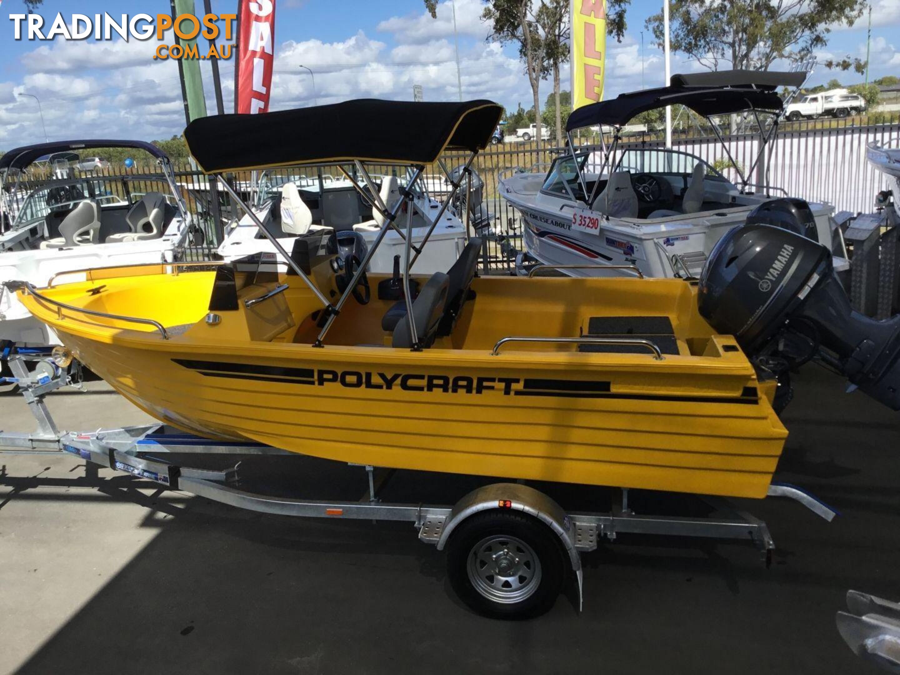 Polycraft 450 Drifter Frontrunner Bowrider + Yamaha F60hp 4-Stroke - Pack 3 for sale online prices