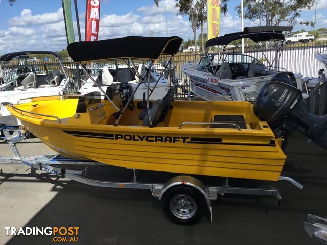 Polycraft 450 Drifter Frontrunner Bowrider + Yamaha F60hp 4-Stroke - Pack 3 for sale online prices