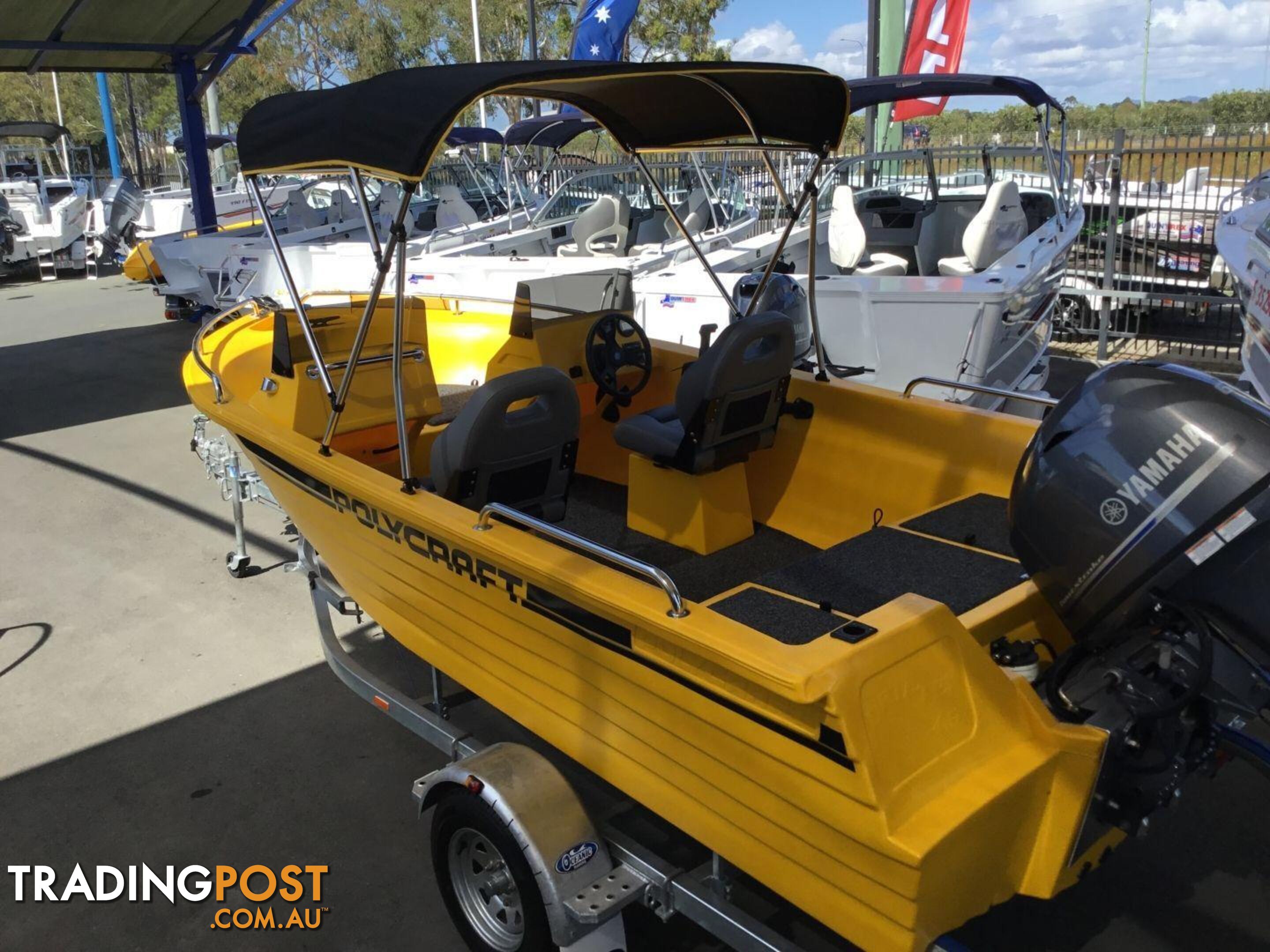 Polycraft 450 Drifter Frontrunner Bowrider + Yamaha F60hp 4-Stroke - Pack 3 for sale online prices