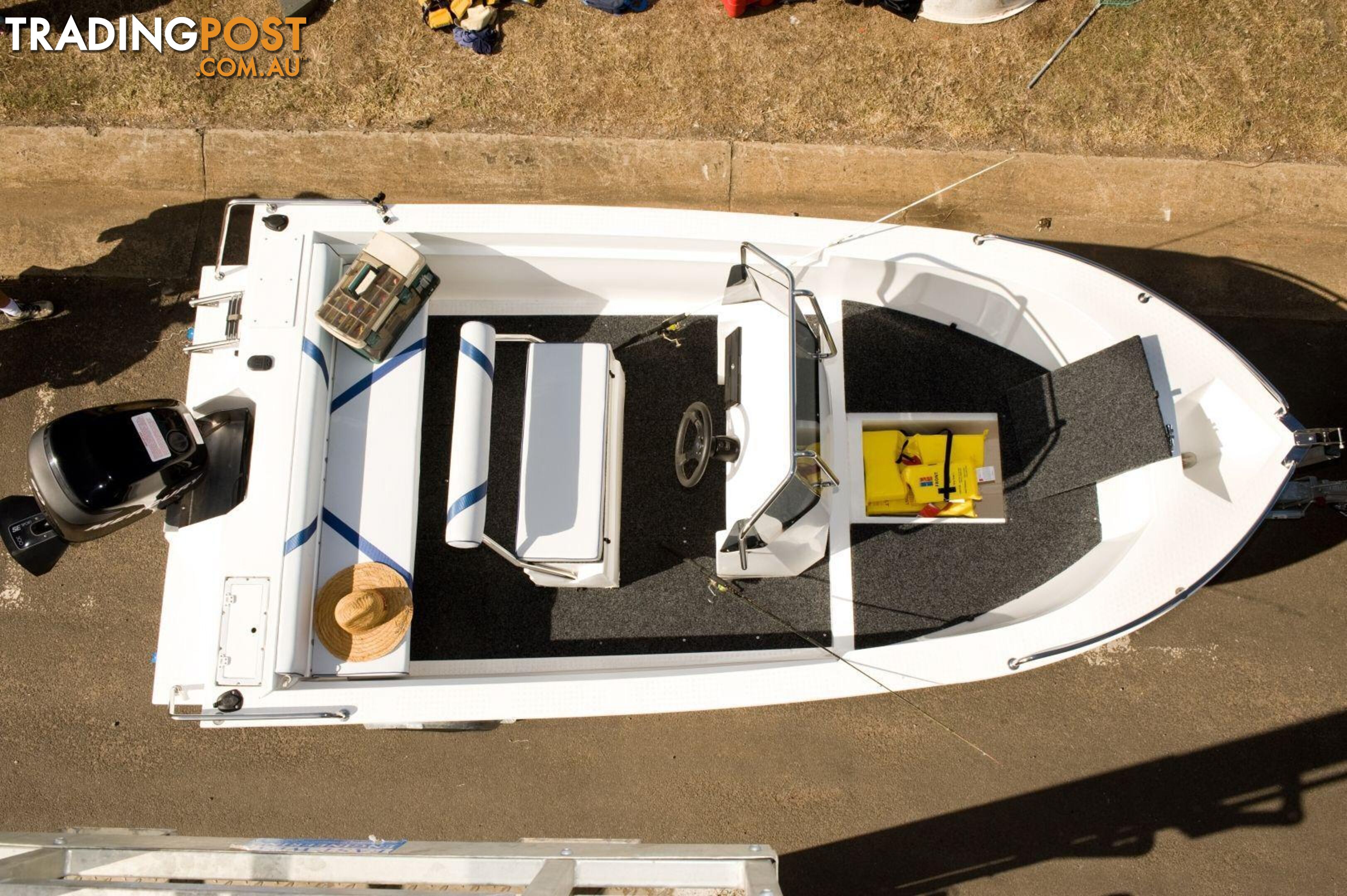 Polycraft 530 Warrior Centre Console + Yamaha F130hp 4-Stroke - Pack 3 for sale online prices