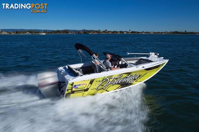 Quintrex 550 Freestyler + Yamaha F130hp 4-Stroke - Pack 2 for sale online prices