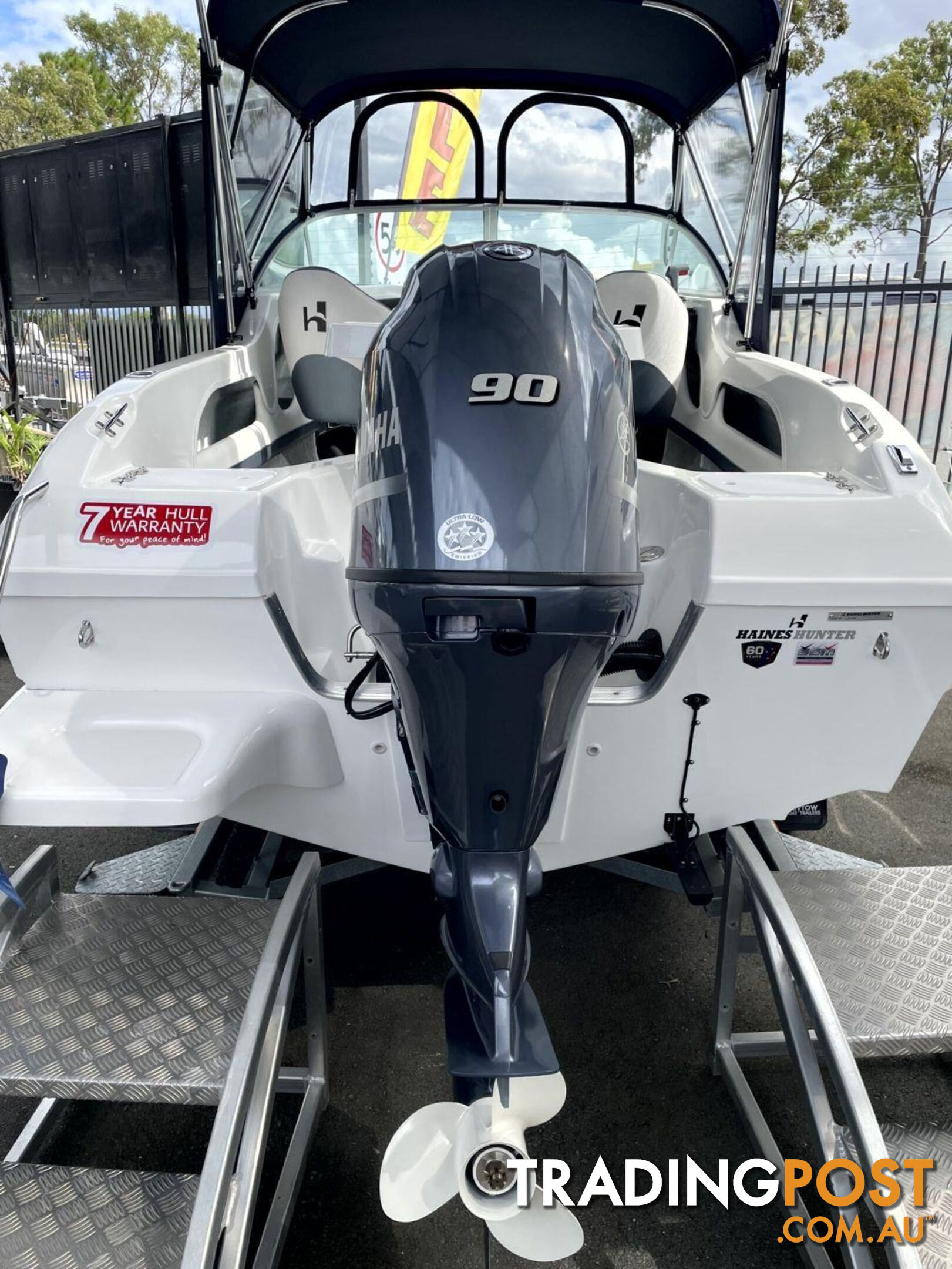 Haines Hunter 495 Sport Fish + Yamaha F90hp 4-Stroke - Pack 3 for sale online prices