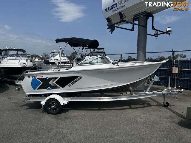 Quintrex 520 Cruiseabout + Yamaha F115hp 4-Stroke - IN STOCK for sale with online prices