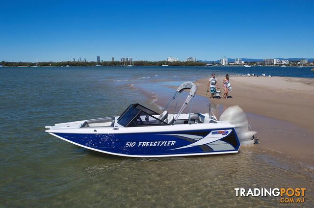 Quintrex 510 Freestyler + Yamaha F90hp 4-Stroke - Pack 2 for sale online prices