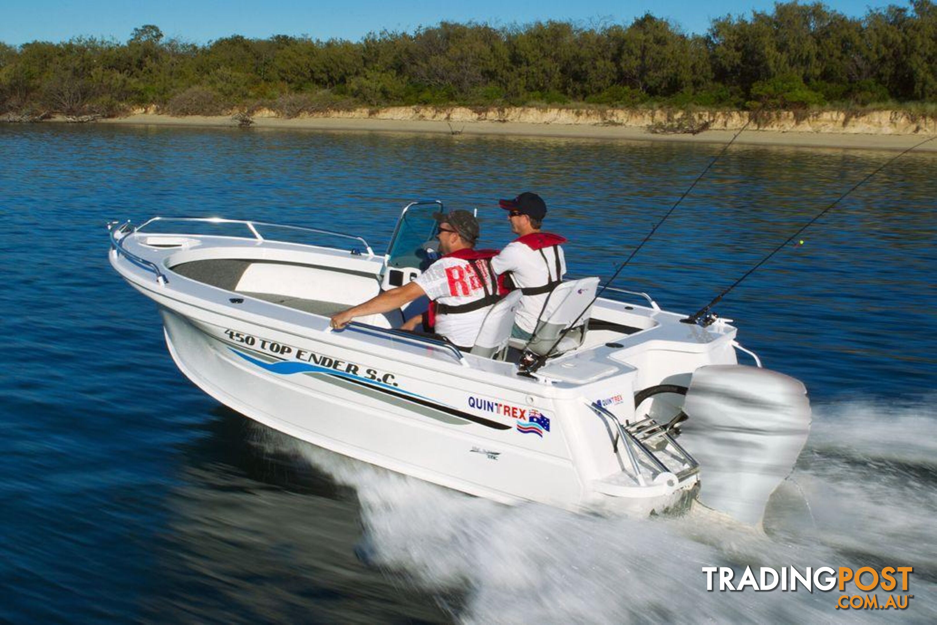 Quintrex 450 Top Ender + F60hp 4-Stroke - Pack 1 for sale online prices