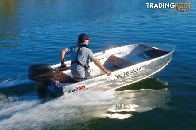 Quintrex 370 Explorer + Yamaha F20hp 4-Stroke - Pack 3 for sale online prices