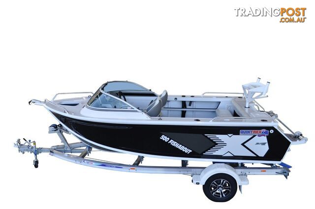 Quintrex 500 Fishabout + Yamaha F75HP 4-Stroke - Pack 2 for sale online prices