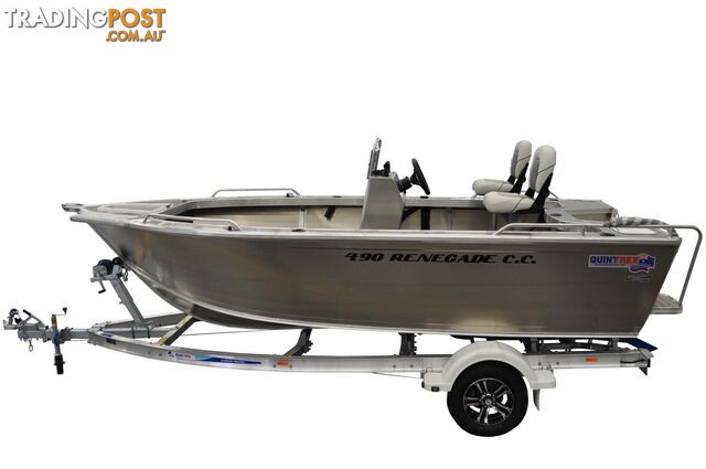 Quintrex 490 Renegade PRO CC(Centre Console) + Yamaha F90hp 4-Stroke - PRO Pack for sale online prices