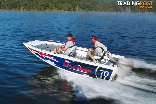 Quintrex F420 Explorer Trophy + Yamaha F50hp 4-Stroke - Pack 2 for sale online prices