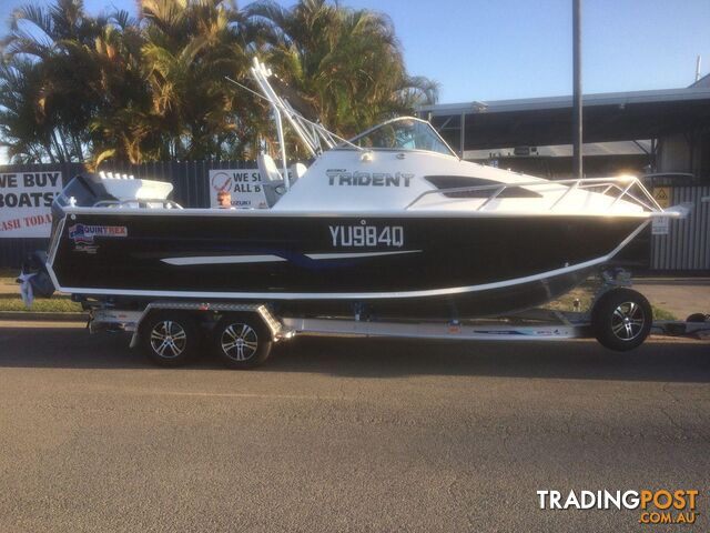 Quintrex 690 Trident + Yamaha F225hp 4-Stroke - Pack 2 for sale online prices
