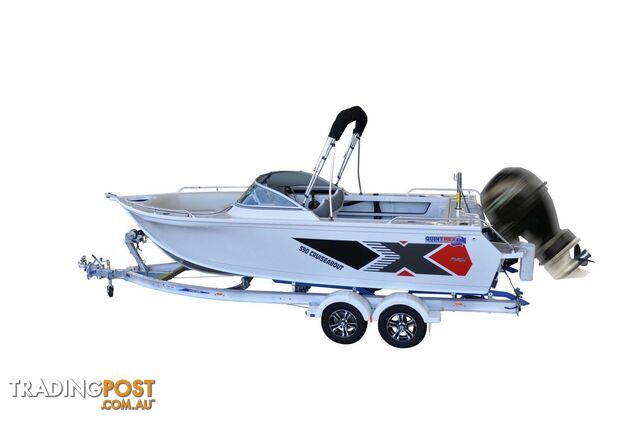 Quintrex 590 Cruiseabout + Yamaha F150hp 4-Stroke - Pack 3 for sale online prices