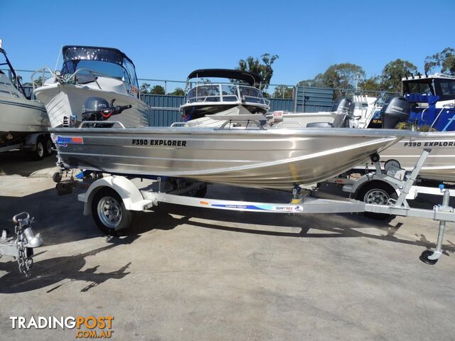 Quintrex F390 Explorer + Yamaha F25hp 4-Stroke - Pack 2 for sale online prices