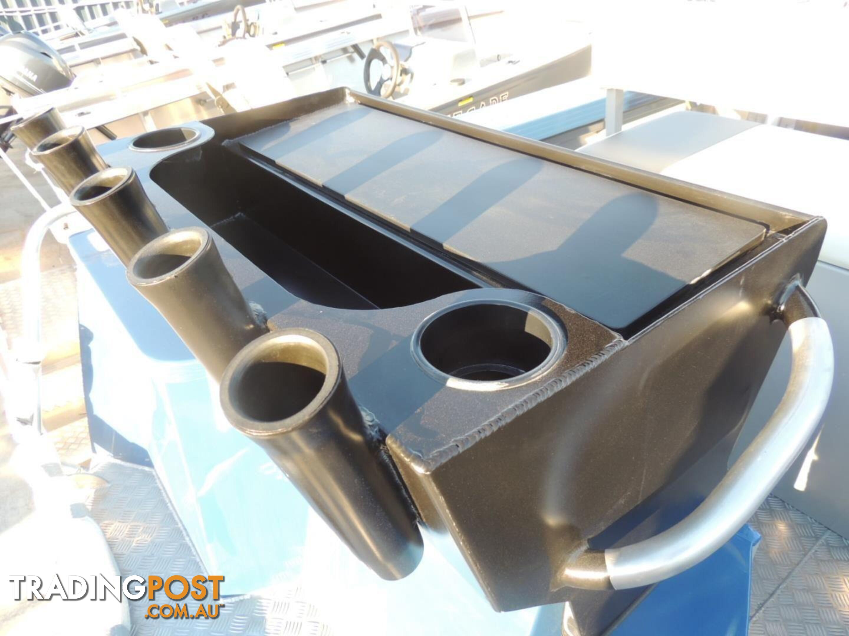 Stock Boat Package Yellowfin Powered by the Yamaha F200XC