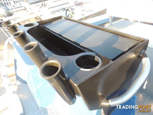 Stock Boat Package Yellowfin Powered by the Yamaha F200XC